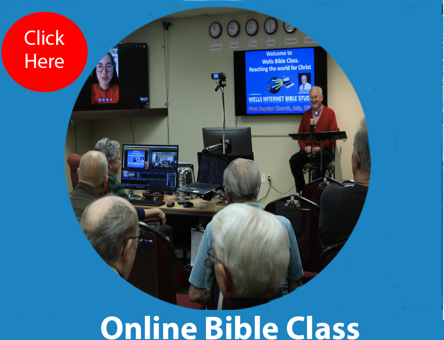 Click Here for Zoom Bible Class